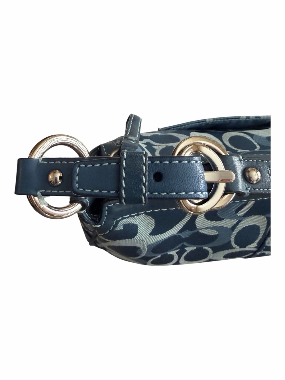 Coach Y2K Chelsea Optic Signature Jacquard and Suede Shoulder Bag - Picture 5 of 14